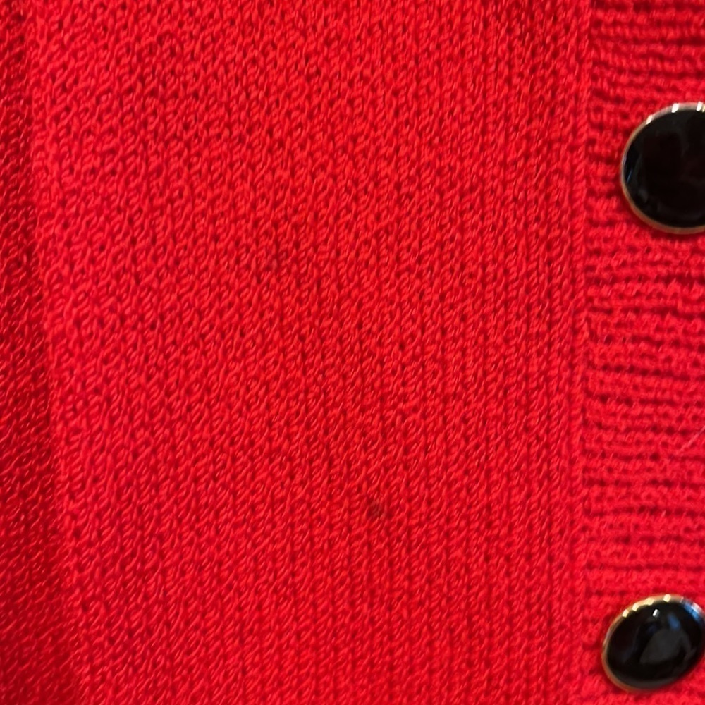 Aa: Vintage St John For Saks Fifth Ave Cardigan - Picture 12 of 13